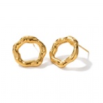 Lava Hammer Minimalist Earrings