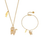 Small Cat Fish Bone Stainless Steel Set